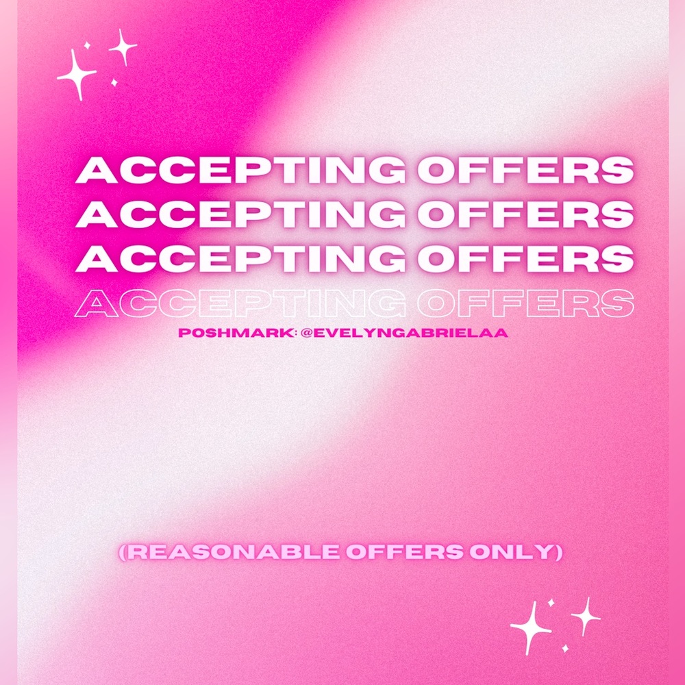 🛍️ Accepting reasonable offers!💕